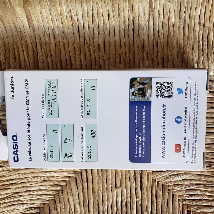 Calculatrice Casio Junior CM1/CM2 - photo numéro 2