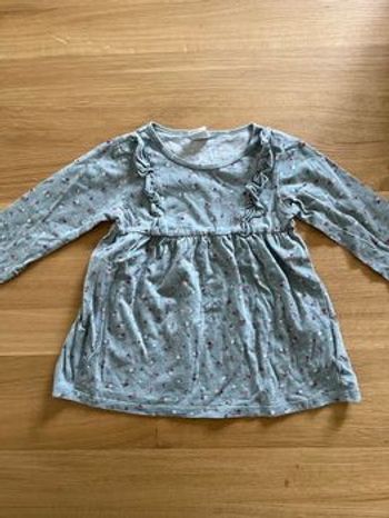 Robe manche longue H&M 6-9mois