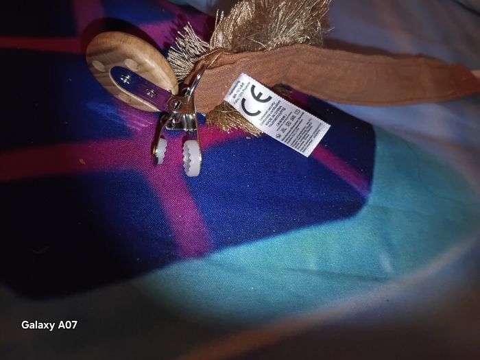 Attache sucettes lion - photo numéro 5