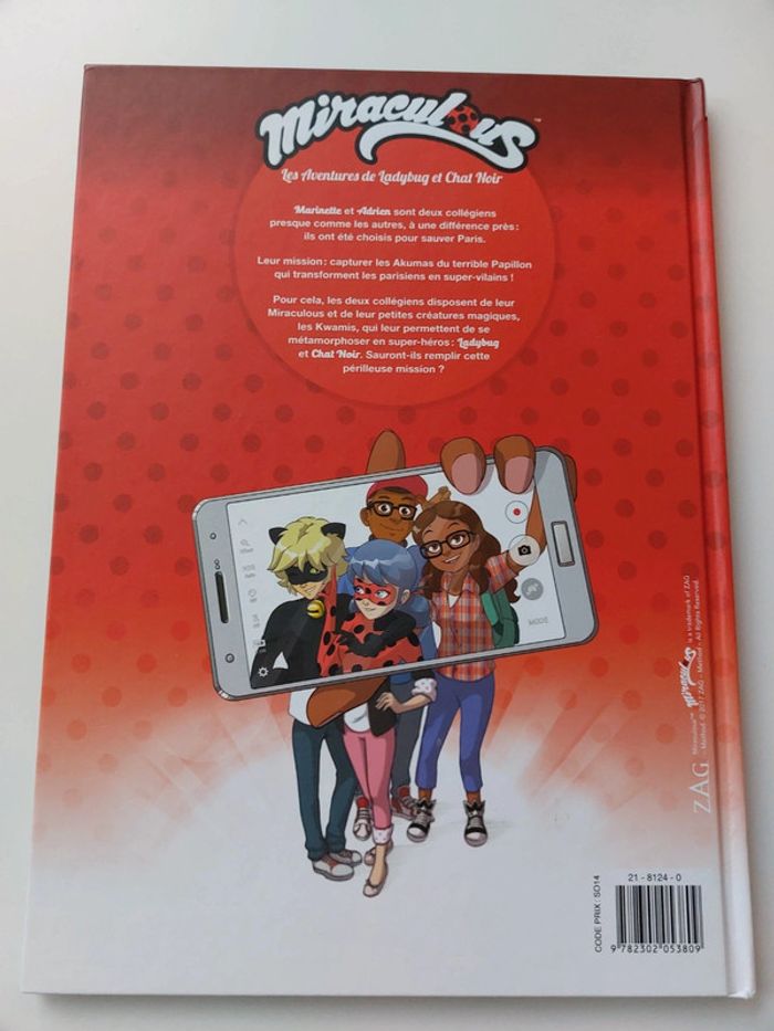 Livre - Miraculous Les aventures de ladybug et chat noir - photo numéro 2