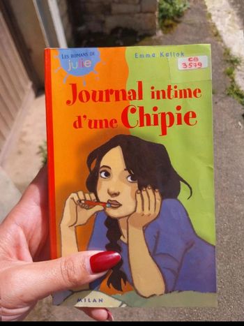 Livre journal intime  d'une  chipie