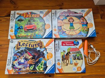 Lot jeux interactifs tiptoi
