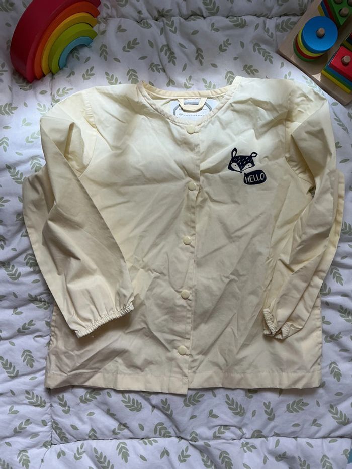 blouse d'école manches longues beige in extenso 5 ans - photo numéro 3