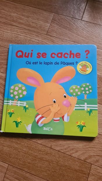 Livre enfant pâques
