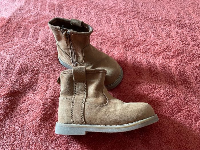 Bottine fille daim - photo numéro 3