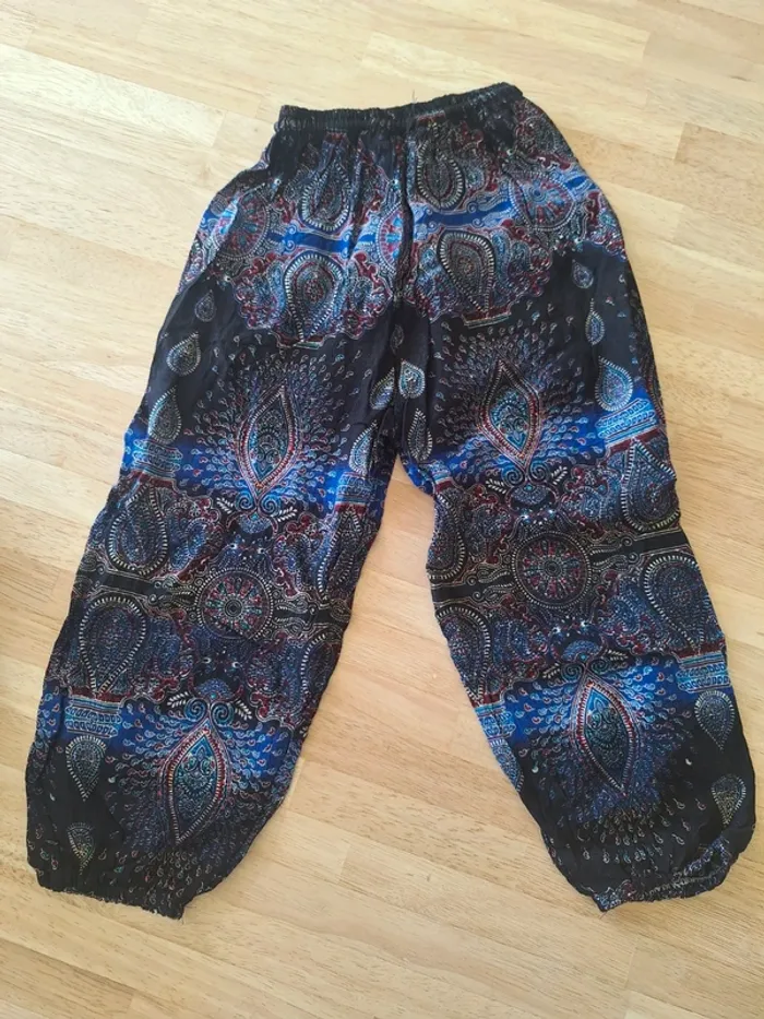 Pantalon large fille 3-4ans - photo numéro 2