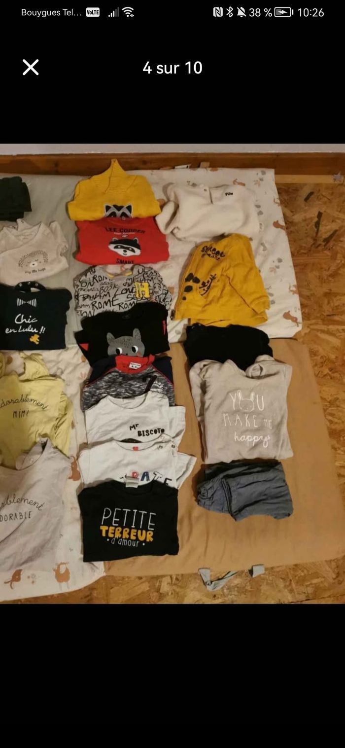 Lot vêtement taille 9 mois - photo numéro 6