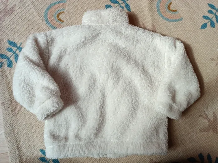 Veste polaire crème amy rose 4 ans - photo numéro 5