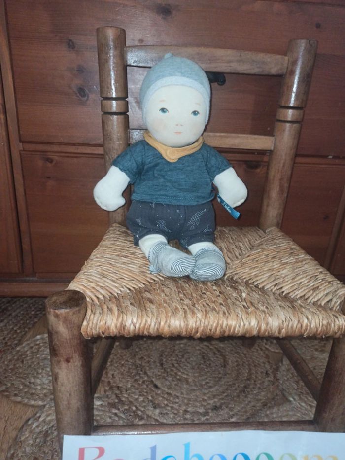 peluche poupon moulin roty les bébés tbe - photo numéro 2