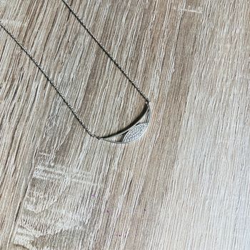 Collier argenté 🌸