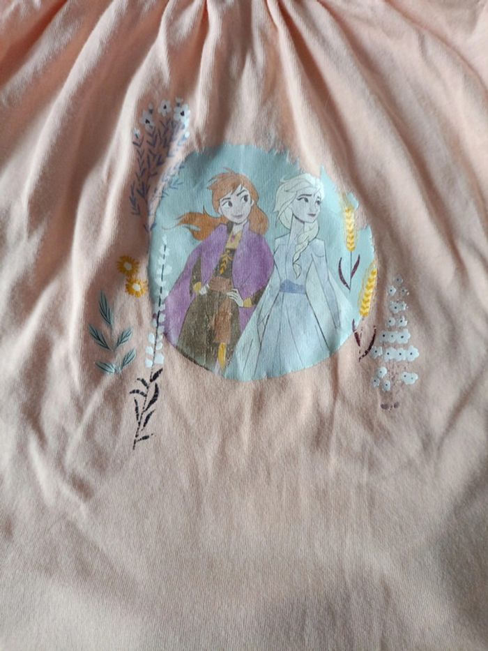 Pyjama d'été la reine des neiges - photo numéro 2
