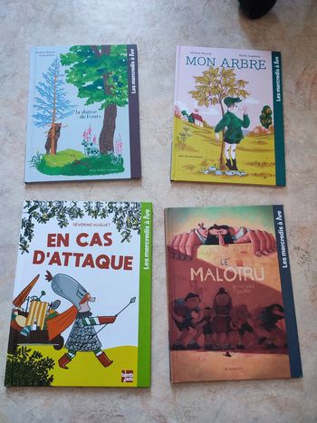 Livres "les mercredis a lire"