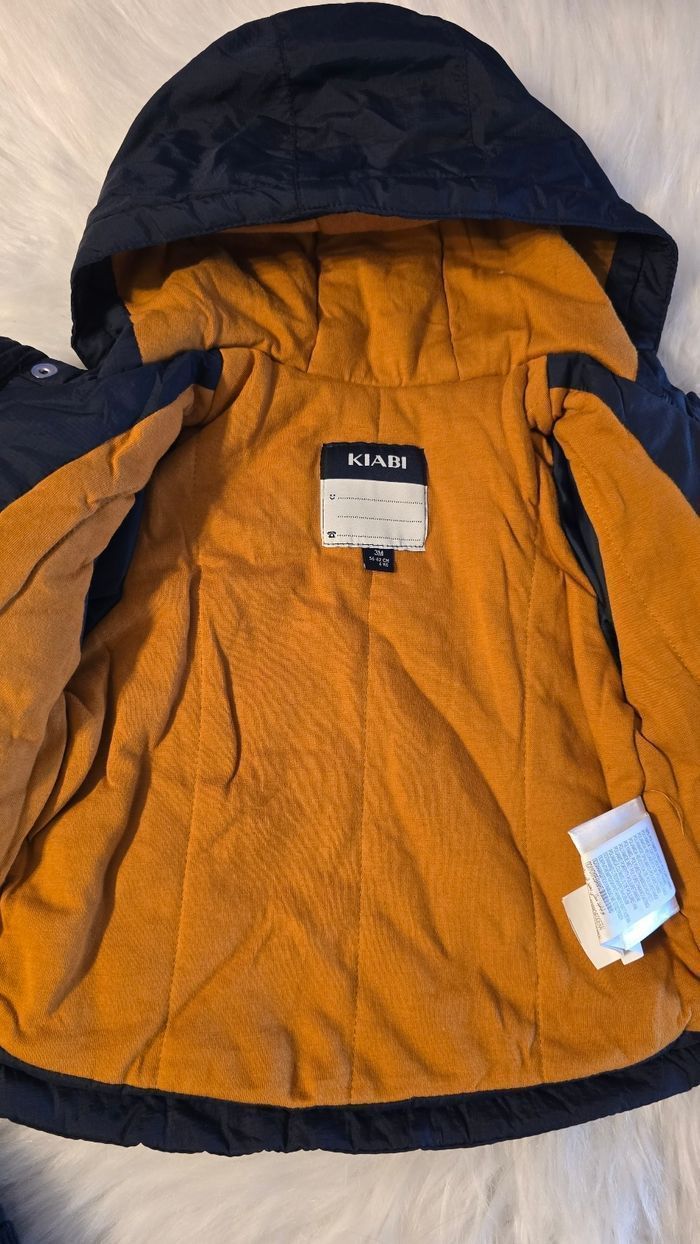 Neufs (non portés) 🥰🤩😍💙 Parka et bonnet 3mois Garçon 💙😍 - photo numéro 6