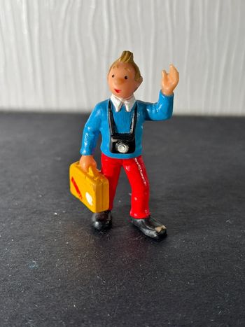 Figurine vintage Tintin pvc
