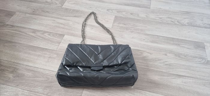 Sac noir matelassé divina - photo numéro 2