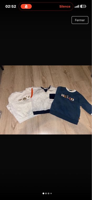 Lot pull 9 mois