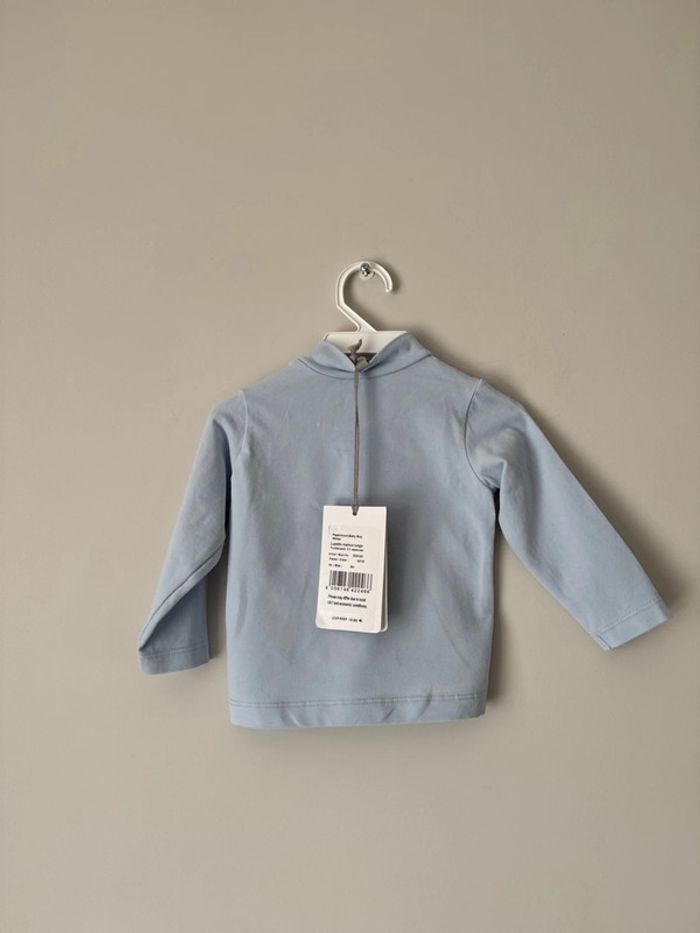 👕 sous pull - bébé garçon 6 mois - paper moon- neuf avec étiquette - photo numéro 4