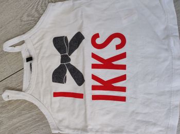 Débardeur blanc IKKS
