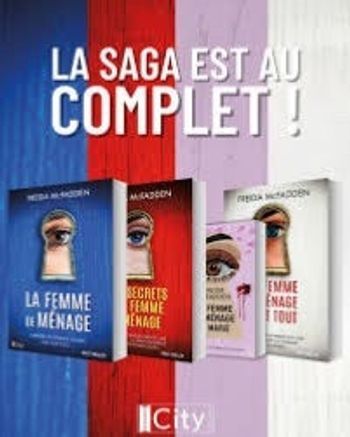 Saga des 4 livres la femme de ménage de Freida McFadden