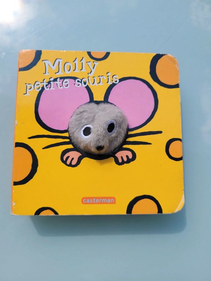 Livre Marionnette, éditions Casterman 🧀 Molly petite souris 🐀 75 - photo numéro 2