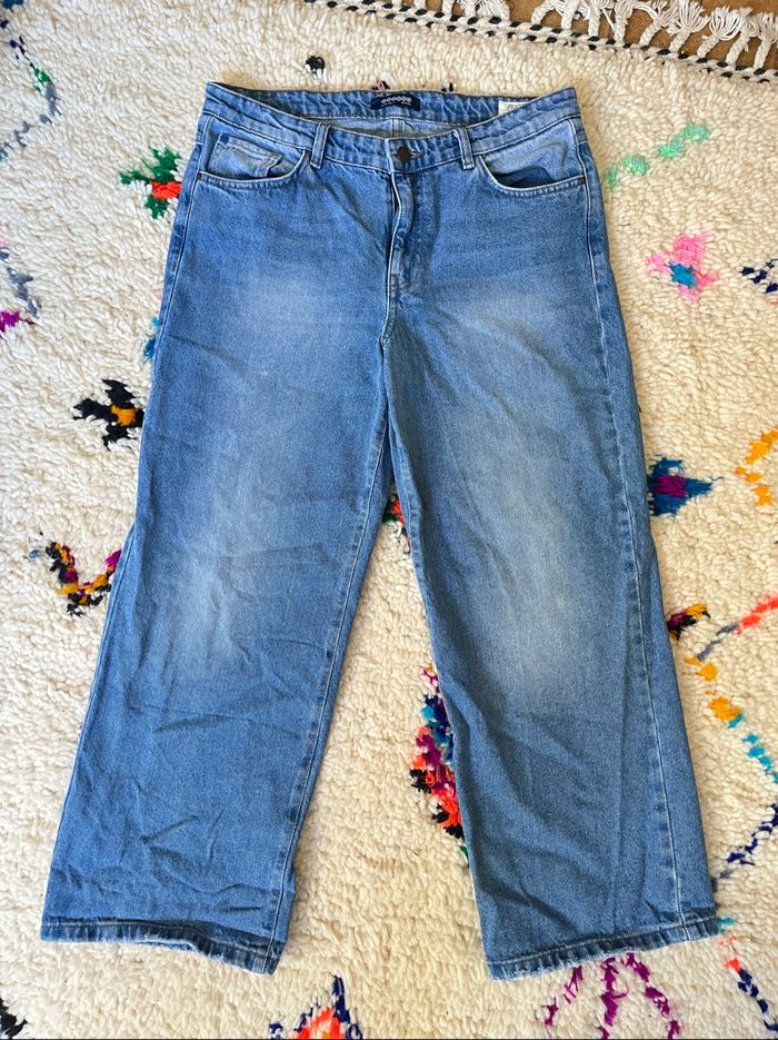 Jean flare court bonobo taille 40