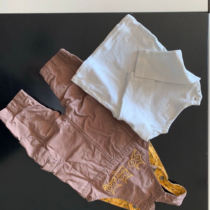 Ensemble Salopette DPAM & t-shirt Disney 3 mois - photo numéro 4