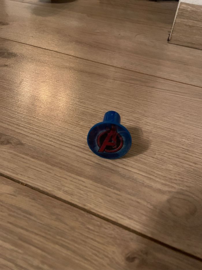 Étui brosse dents avengers bleu - photo numéro 2