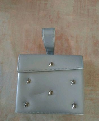 Sac/vanity gris étoile