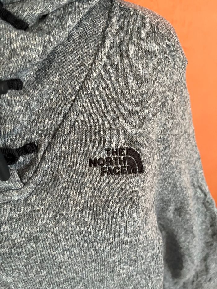 Pull chaud à capuche à enfiler – Femme – The North Face – Taille L – Gris chiné - photo numéro 5