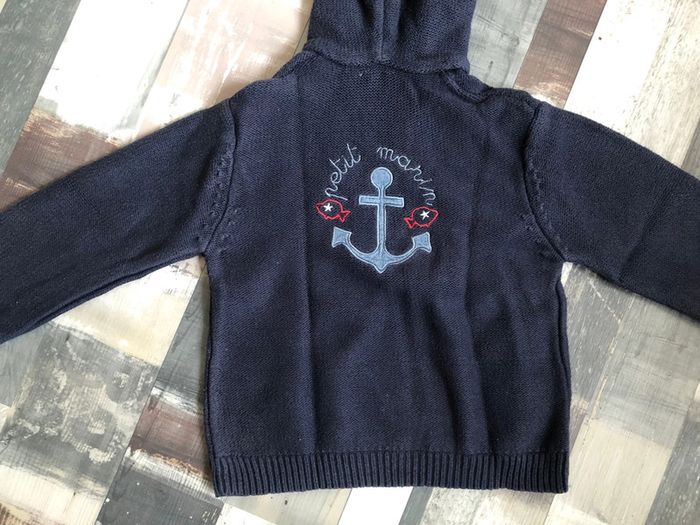 Pull à capuche cyrillus 3 ans - photo numéro 2