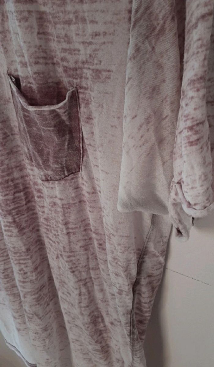 Tee-shirt délavé léger - photo numéro 7