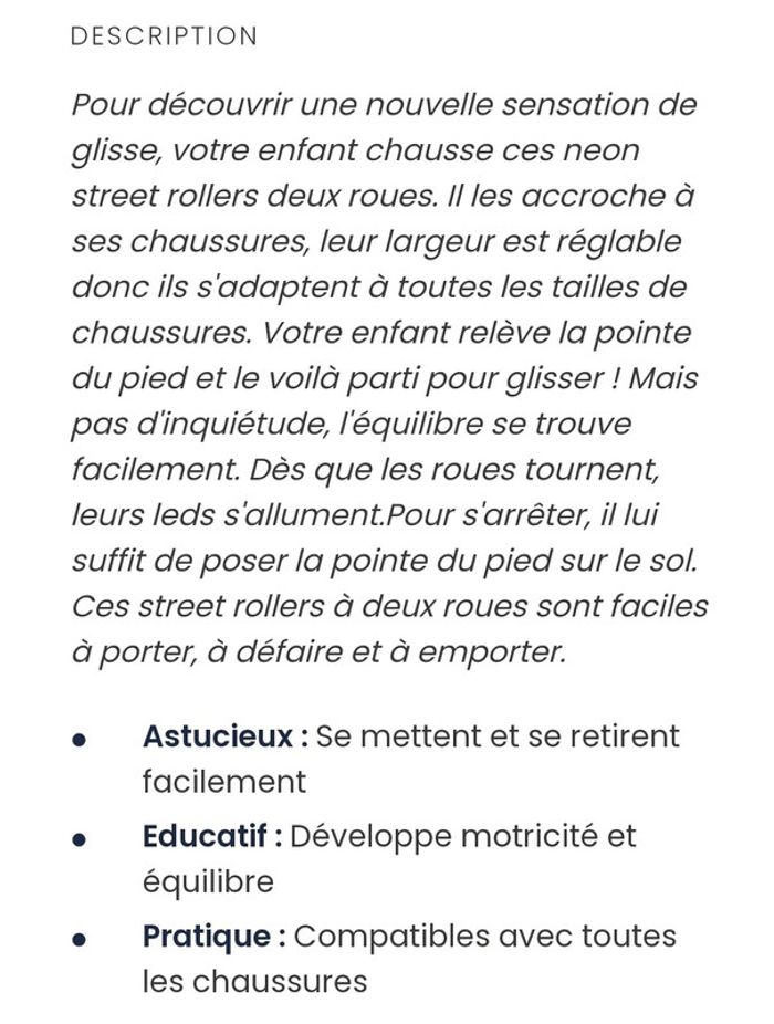 Roulettes pour chaussures - photo numéro 4