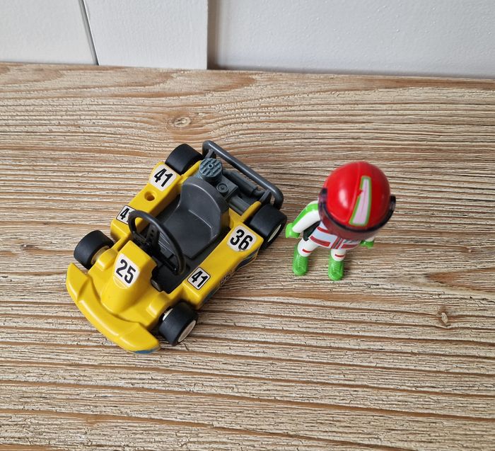 Playmobil 3013 Kart jaune - photo numéro 2