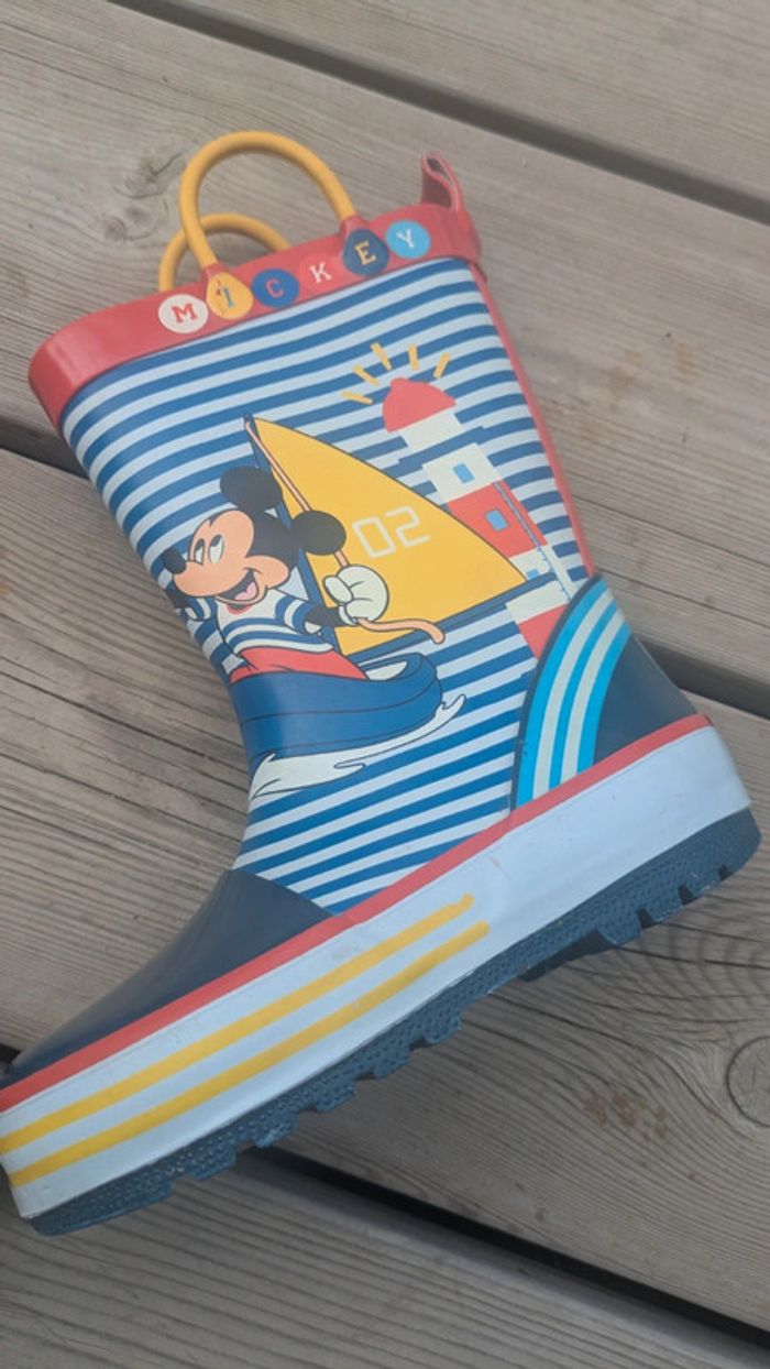 Bottes en caoutchouc Mickey - photo numéro 2