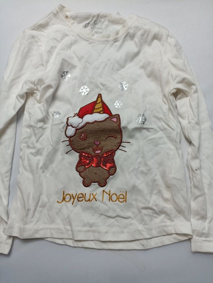 T shirt Noël 6 ans