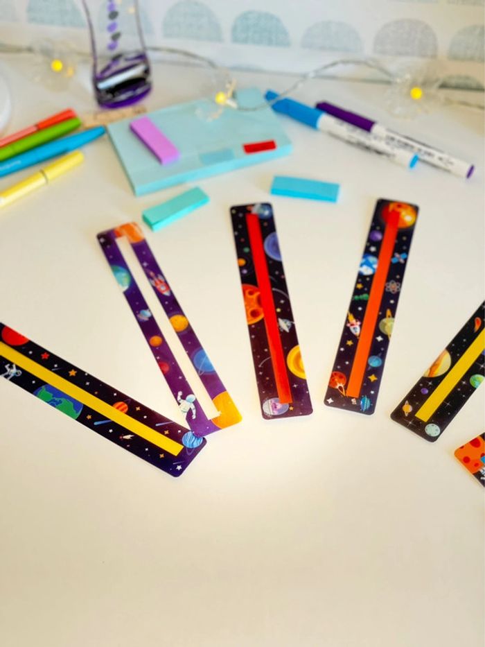 lot de 8 bandelettes de lecture - Motifs Garçon - photo numéro 4