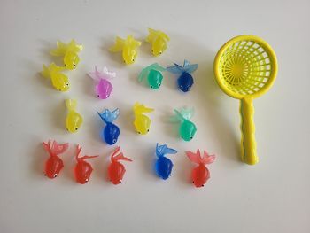 Poissons et épuisettes