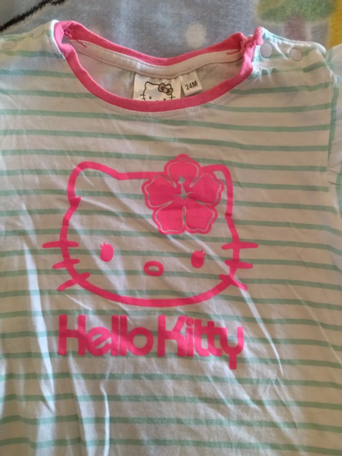T-shirt hello kitty 24 mois - photo numéro 2