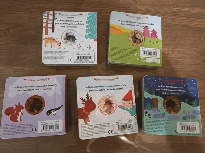 Lot de 6 livres mes livres marionnettes Casterman - photo numéro 2