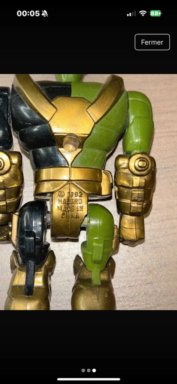 G.l. Figurine Joe General Hawk 1992 Hasbro - photo numéro 3