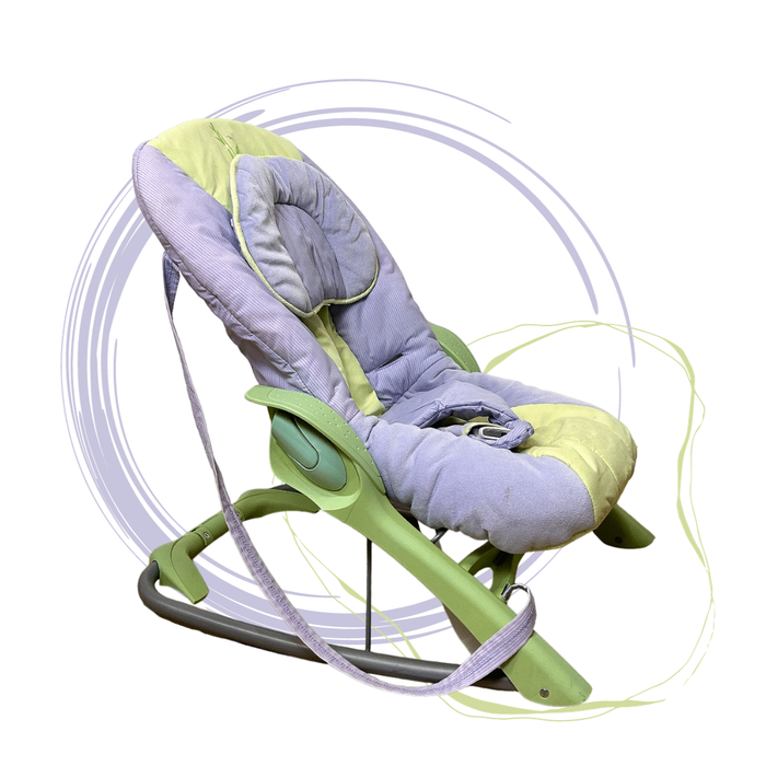 Transat vert/violet Bébé Confort, reconditionné - Garantie 3 mois