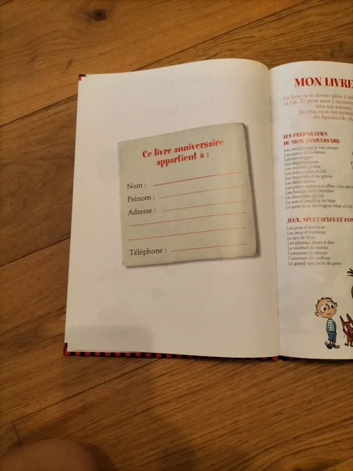 Livre Mon livre anniversaire Max et Lili. - photo numéro 4