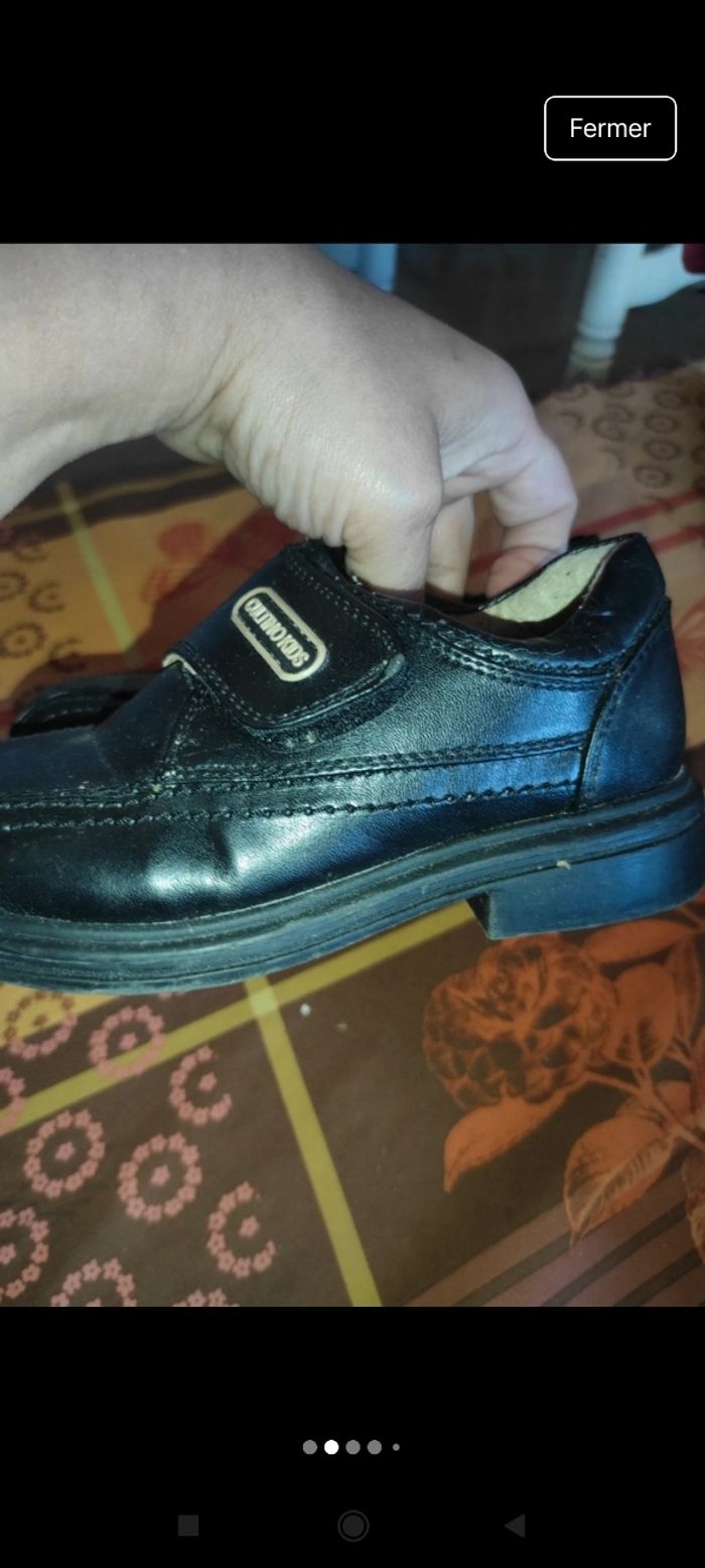 Très belle chaussures garçon ch4 - photo numéro 3