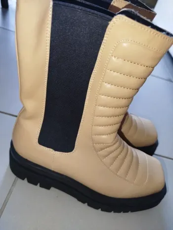 Bottines bout carrée P39
