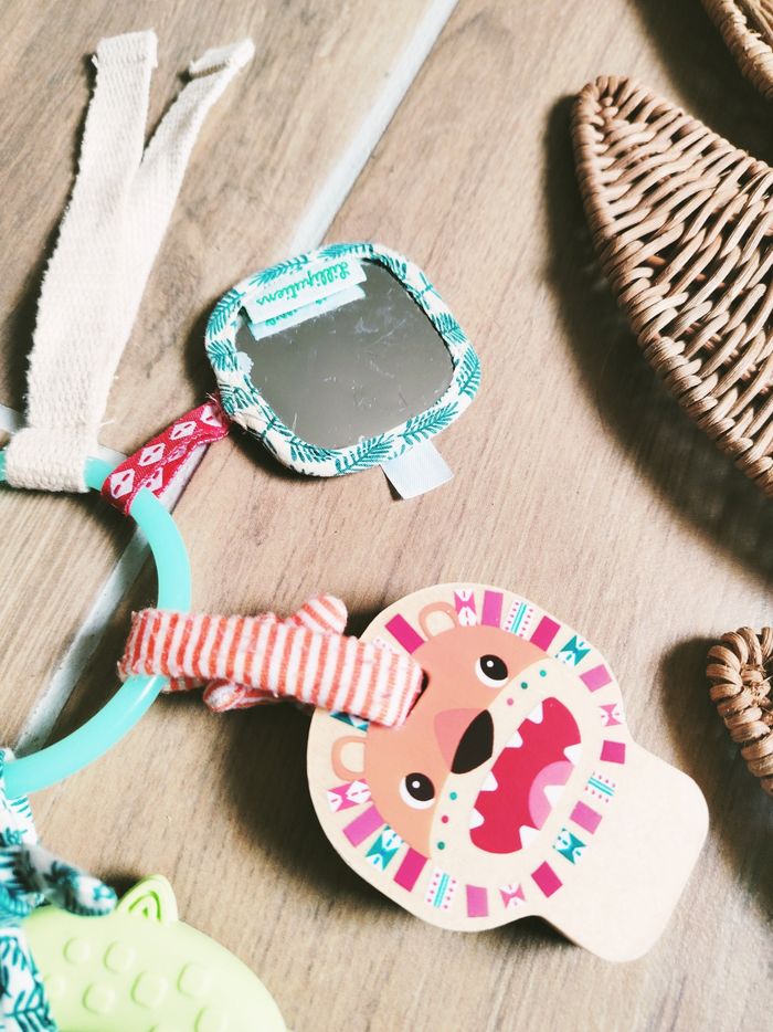 👶Trousseau de clés/jouets sensoriels multi activités Jungle marque Lilliputiens - photo numéro 3