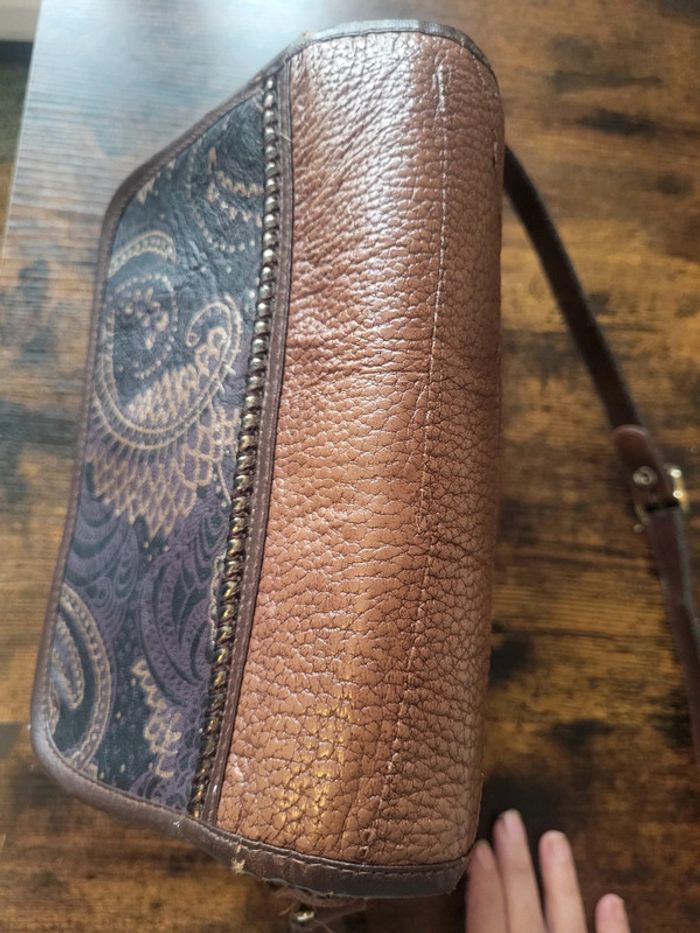 Sac a bandoulière cuir Vintage Dressing. - photo numéro 16