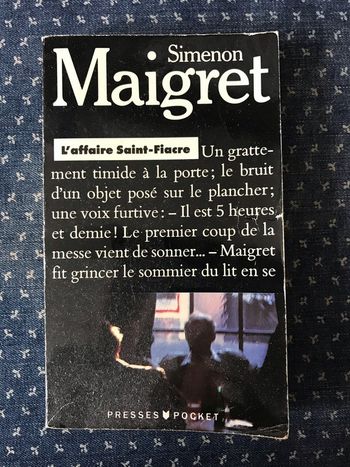 Simenon Maigret - L'Affaire Saint-Fiacre - Presses Pocket