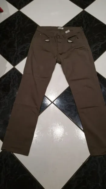 Pantalon toile marron xl