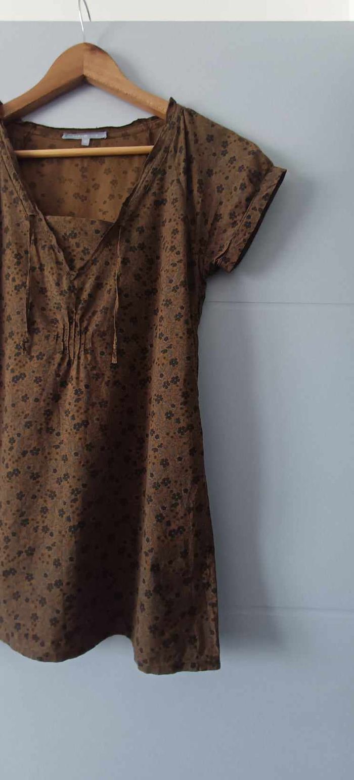 Blouse fleurie manches courtes "Somewhere" Taille 38 - photo numéro 6
