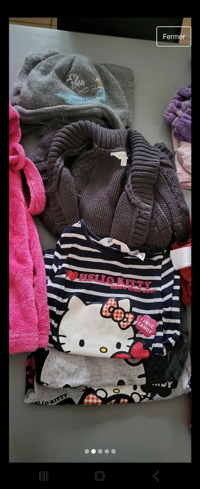 Lot 5 ans fille